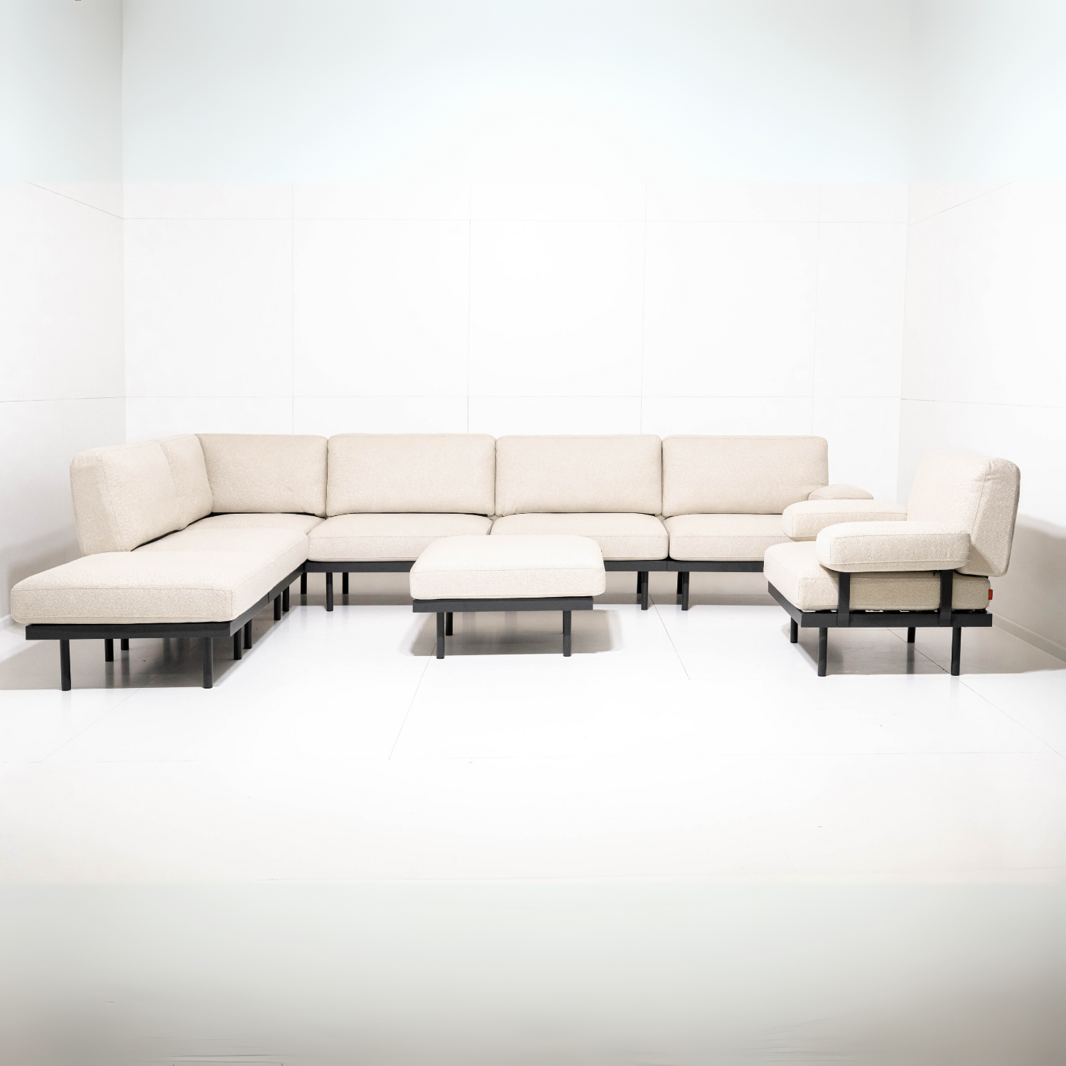 Outdoor Sofa Set Mofico - White Cream