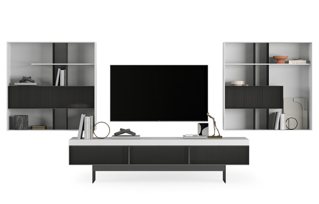 TV Unit Hiro Ecru Option 4