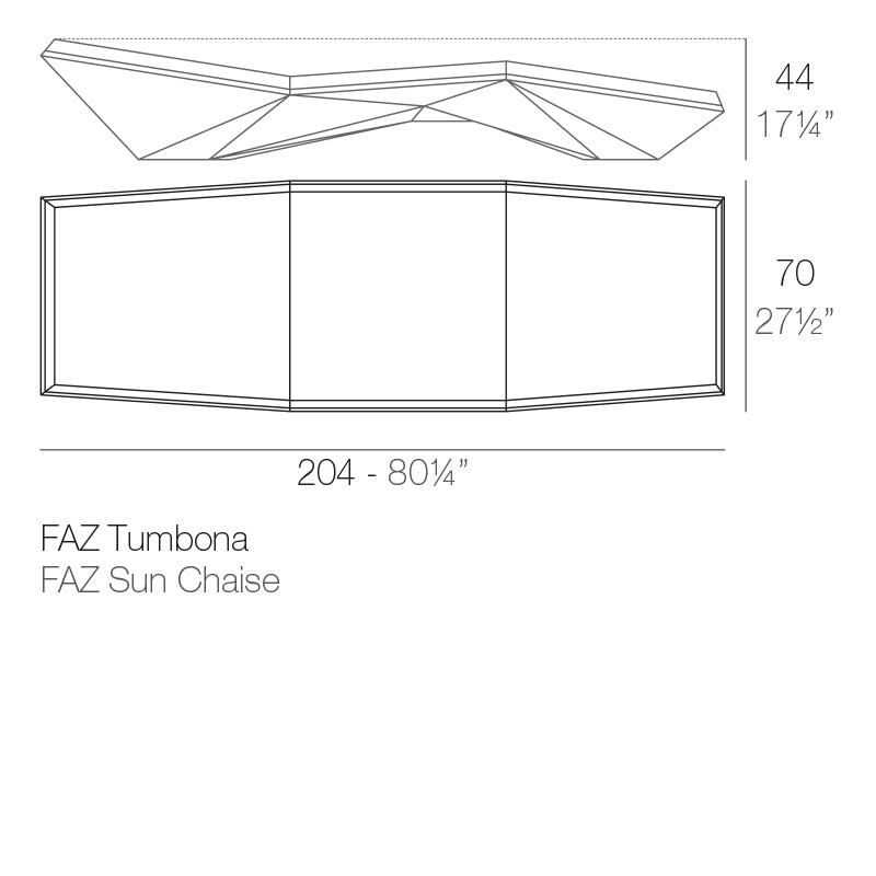 Faz - Sun Chaise Longue
