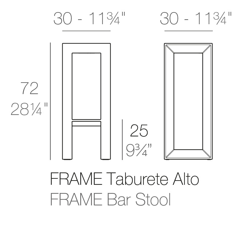 Frame Bar Stool