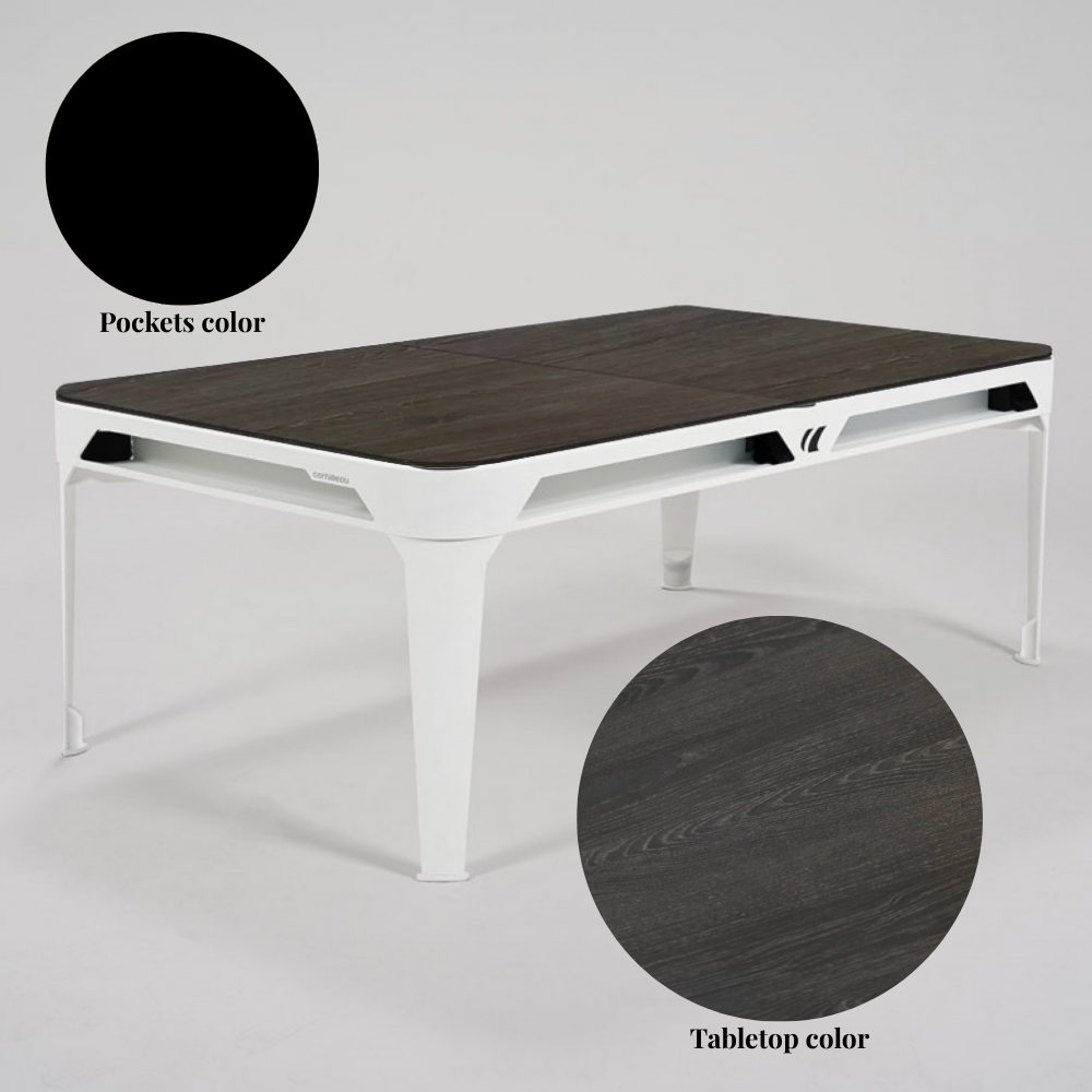 Outdoor Pool & Dining Table 7FT White