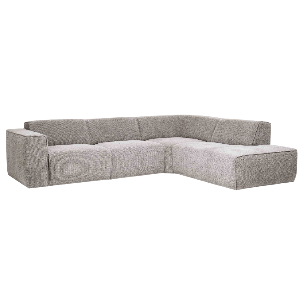 Sofa Langford - Taupe Modern Corner Sofa 282×222 cm