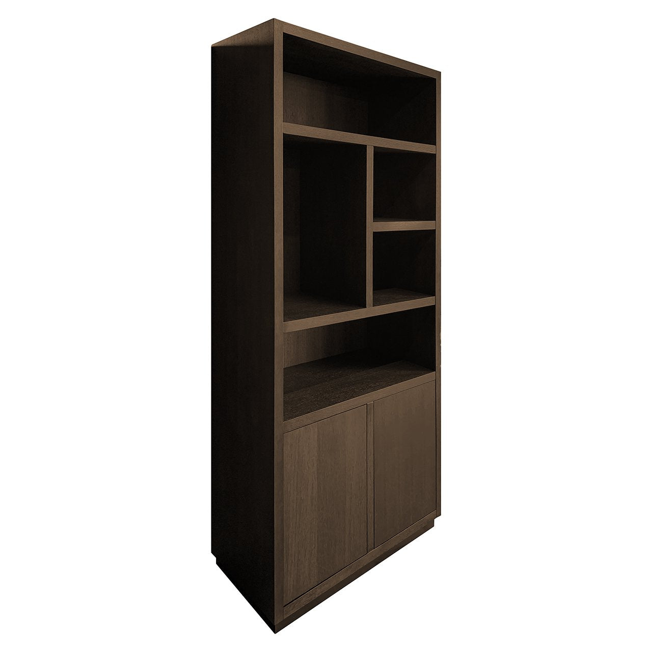 Display cabinet Oakura 2-doors (Brown)