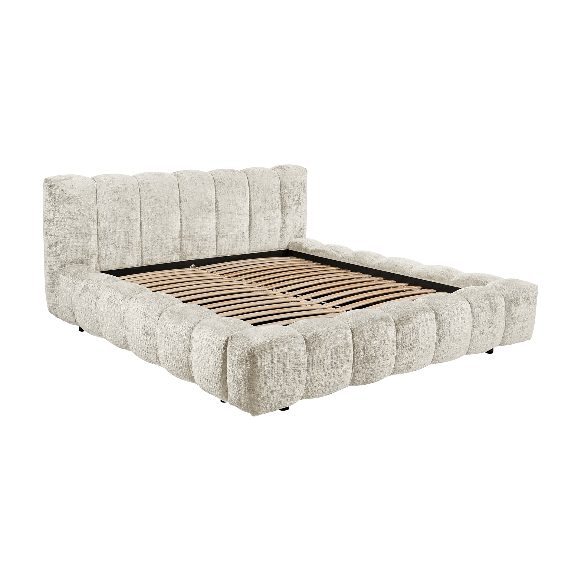 Boxspring Bexter - Beige | Includes Slatted Base & Matress