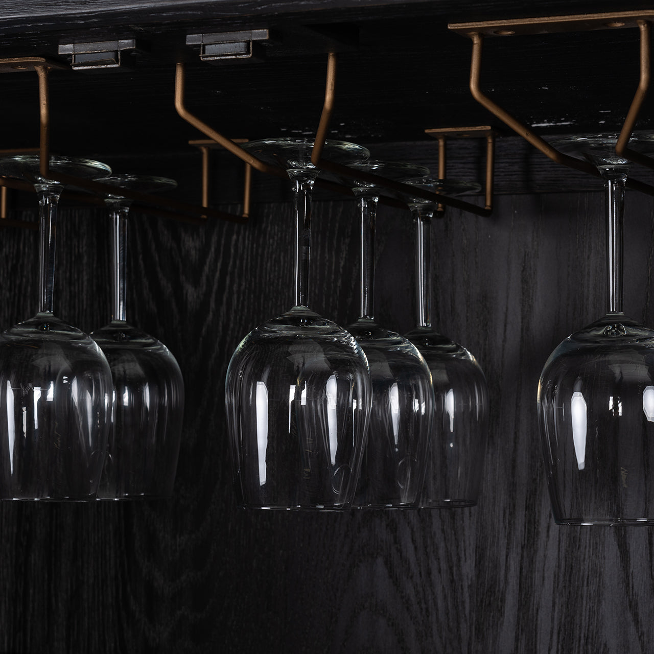 Bar Cabinet Bloomville 2-doors (Gold)