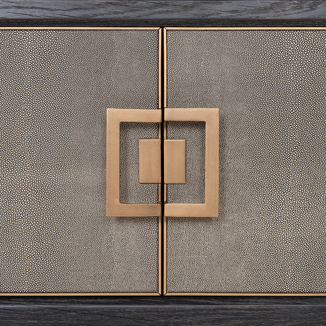 TV cabinet Bloomville 4-doors (Gold)