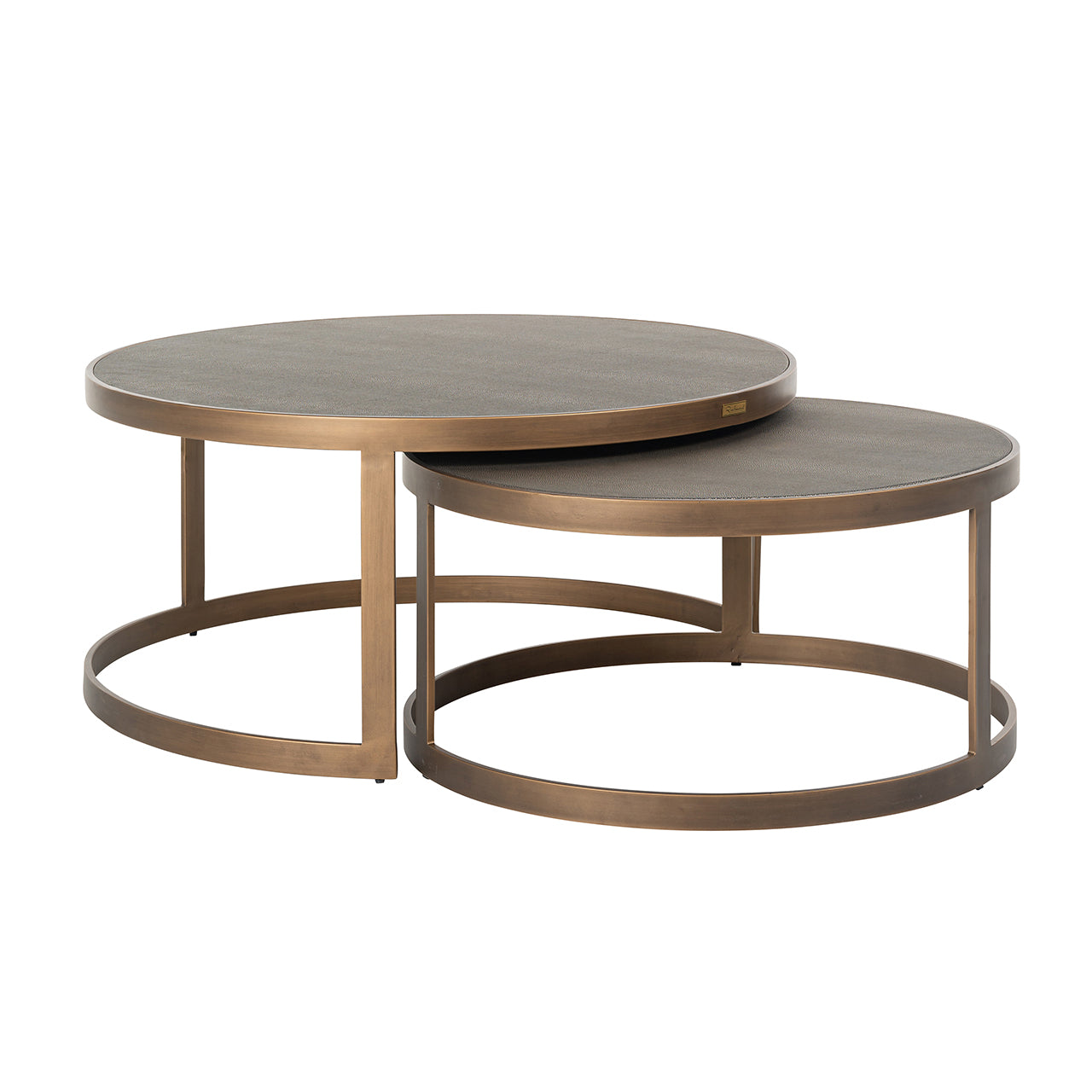 Coffee table Bloomville set of 2 (Gold)
