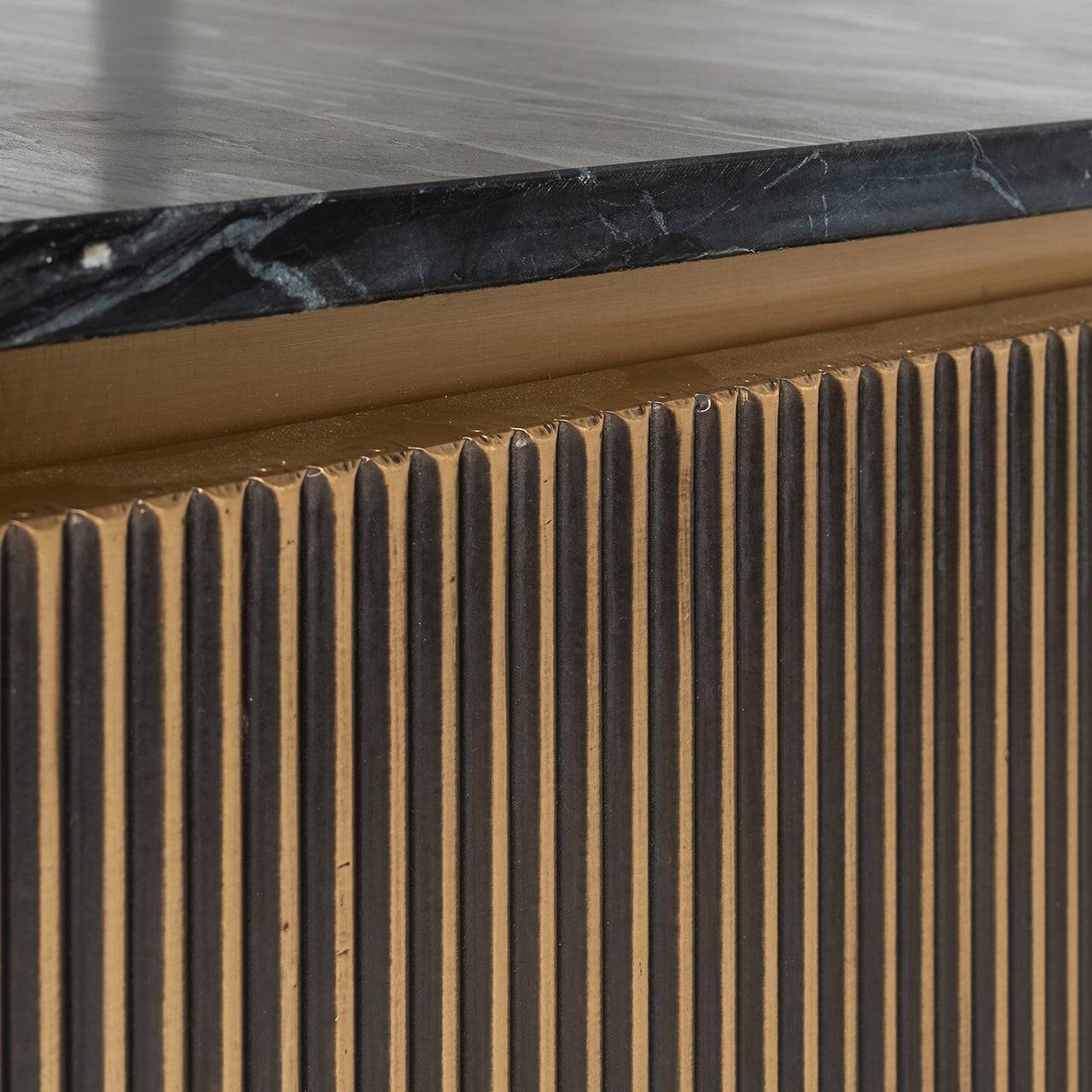 TV cabinet Ironville 2-doors (Gold)