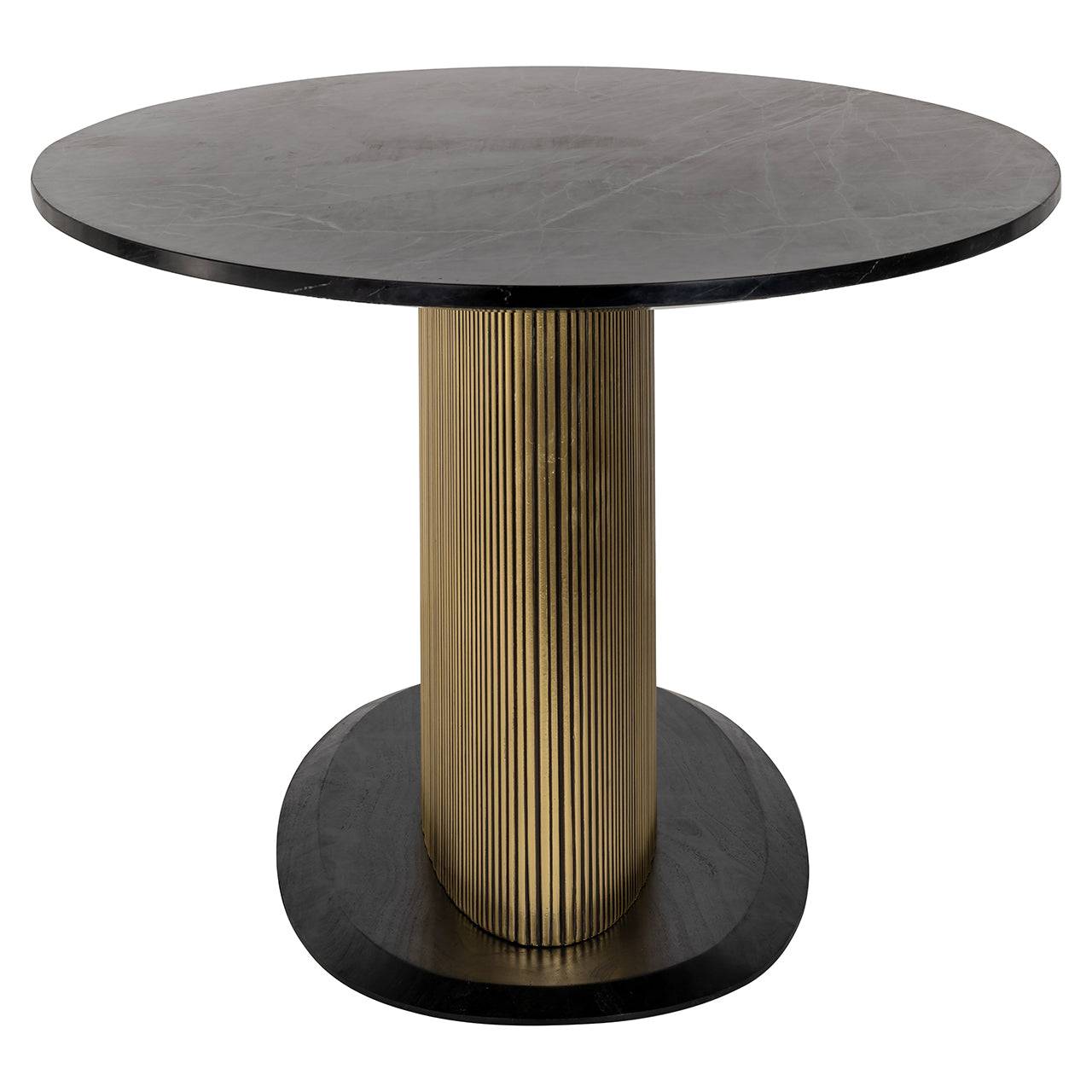 Dining table Ironville oval 235 (Black/gold)