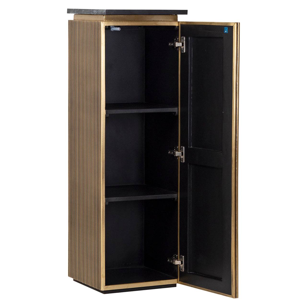 Column Ironville 1-door (Black/gold)