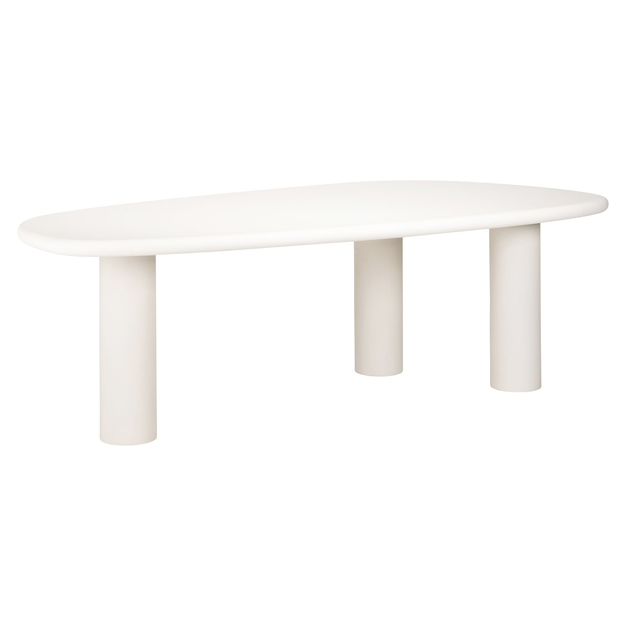 Dining table Bloomstone 235 (White)