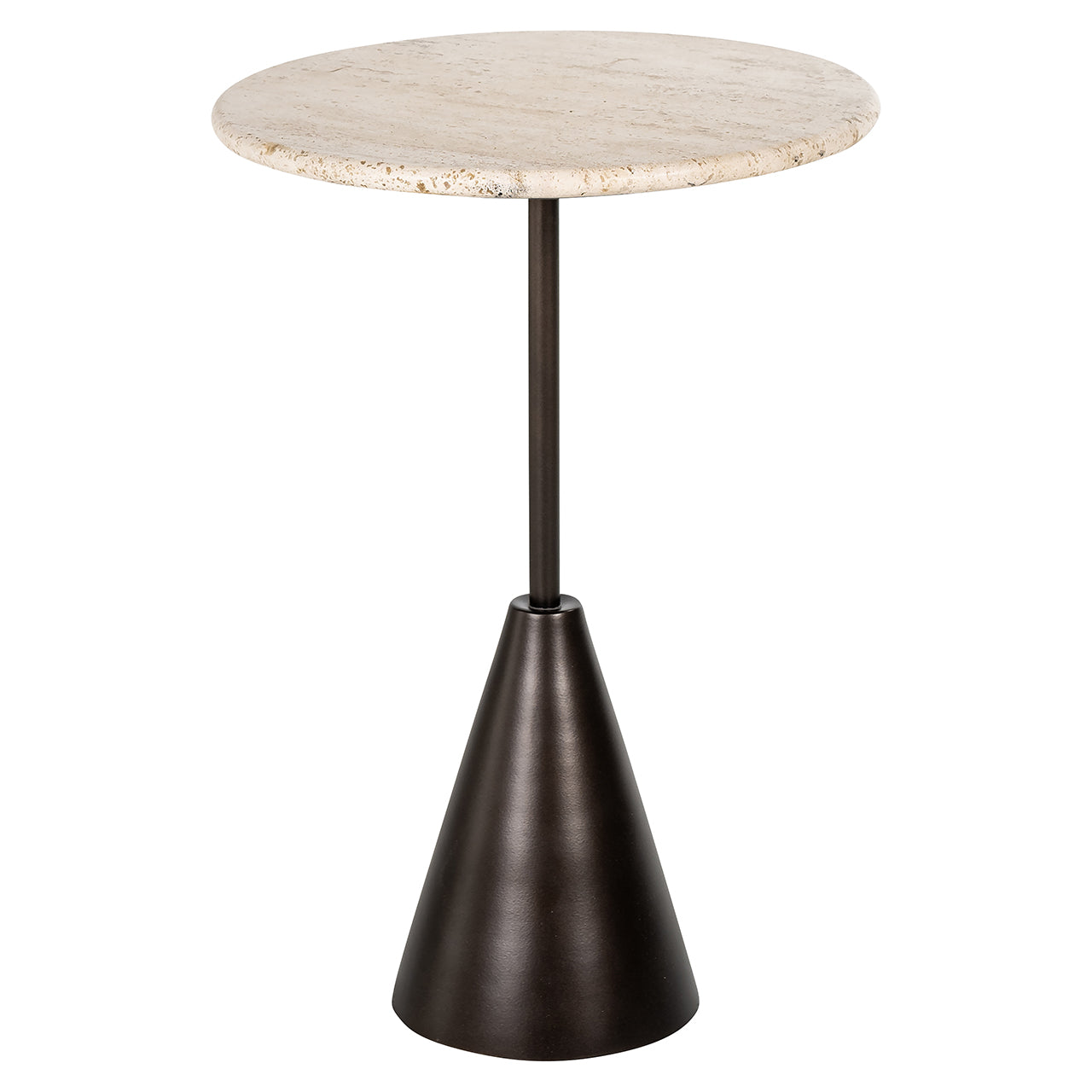 End table Avalon round (Bronze)