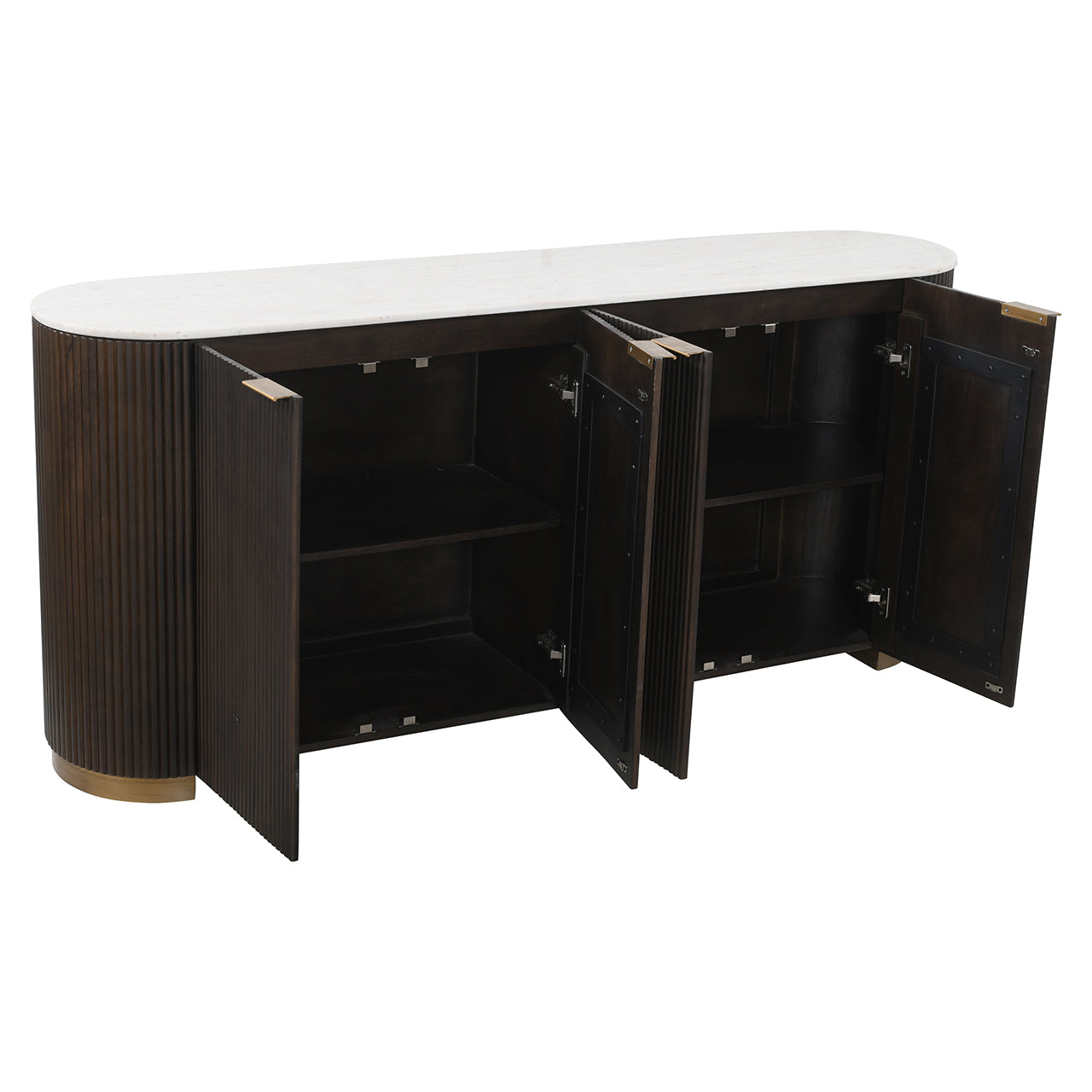 Sideboard Mayfield 4-doors (Brown)