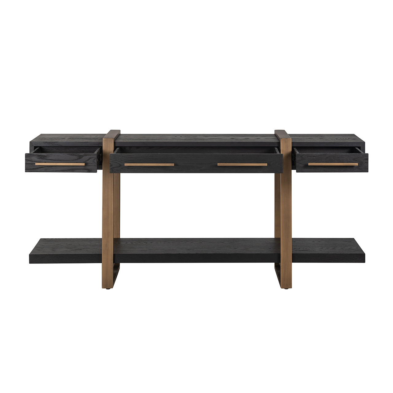 Sideboard Cambon 3-drawers (Dark coffee)