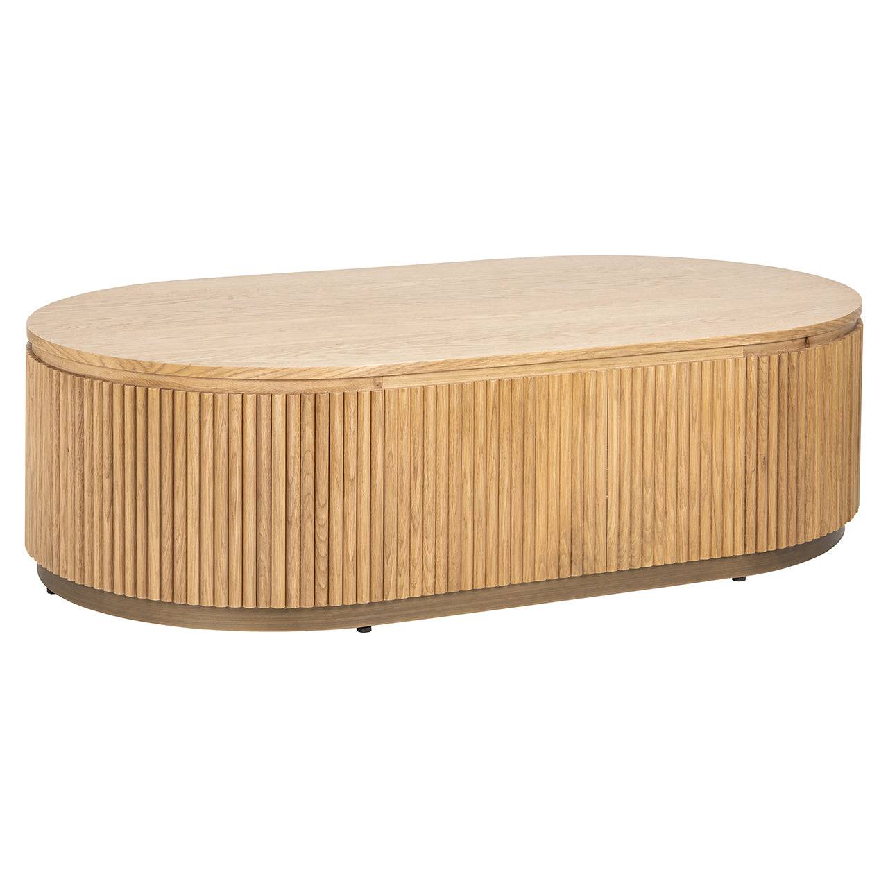 Coffee table Belfort capsule (Natural oak)