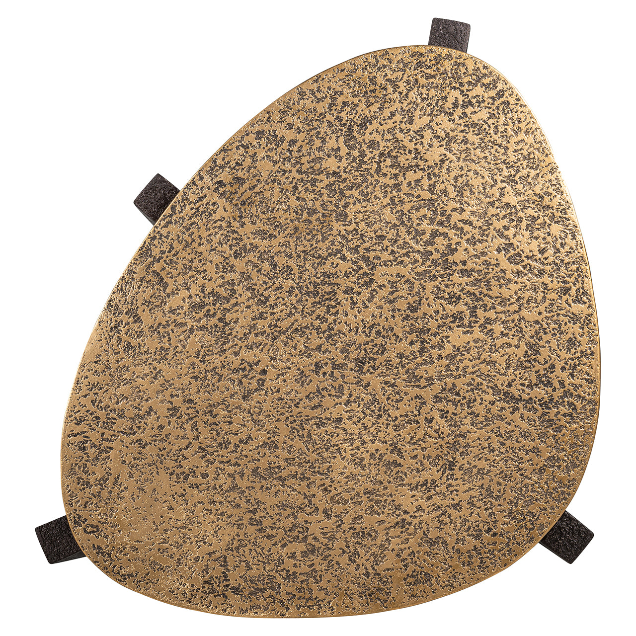 Coffee table Marquee set of 2 (Black/gold)