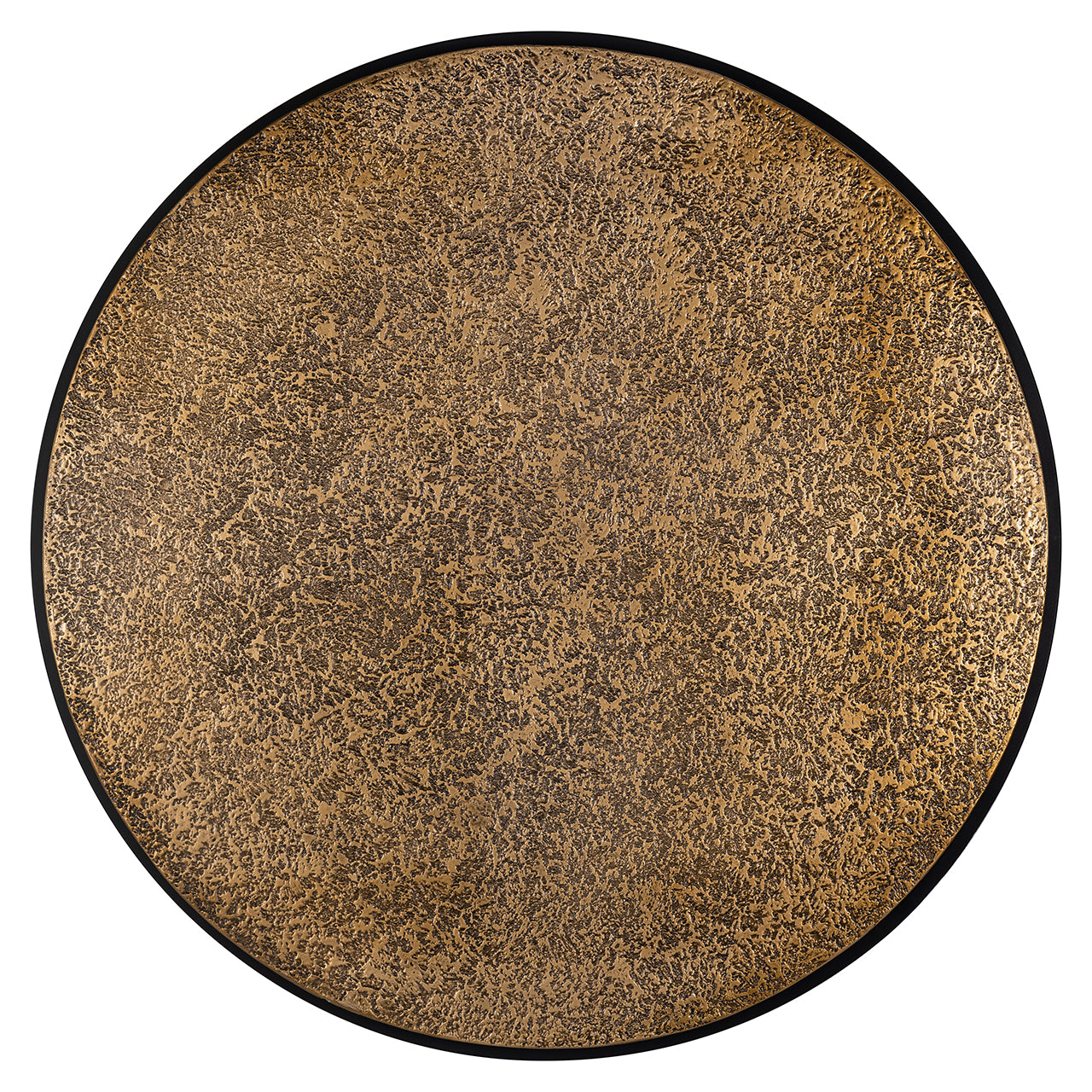 Coffee table Derby set of 2 (Black/gold)