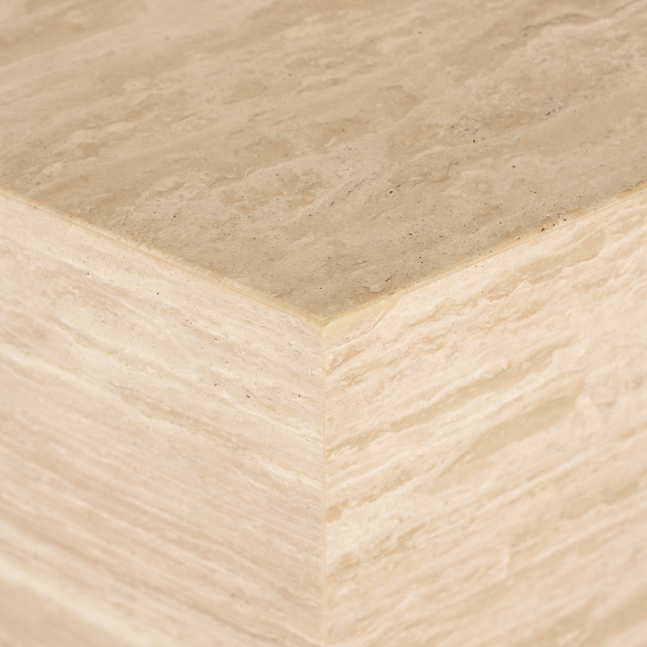 Column Vespin natural beige travertine (Beige)