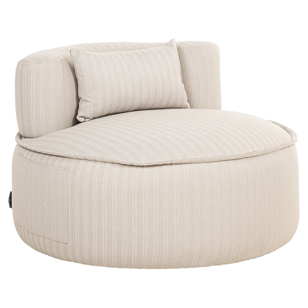 Outdoor swivel lounge chair Nammos beige (22080 Beige)