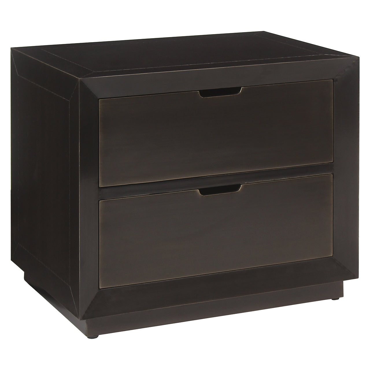 Nightstand Dante 2-drawers (Brown)