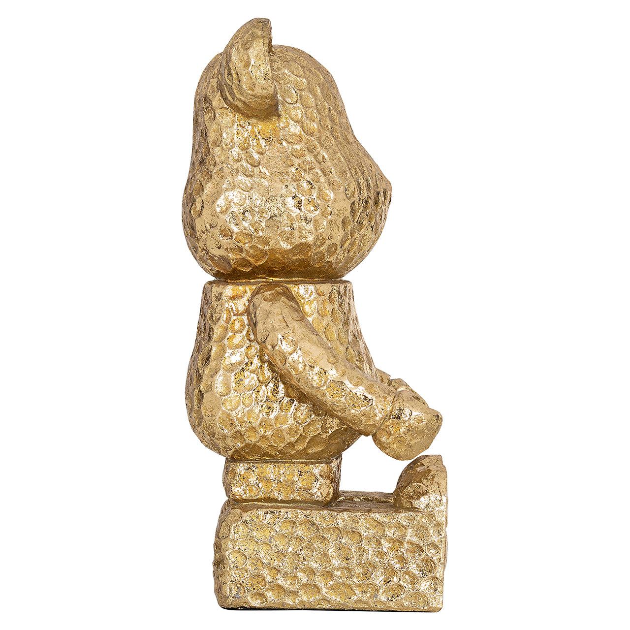 Decorative object Bear sitting (Gold)