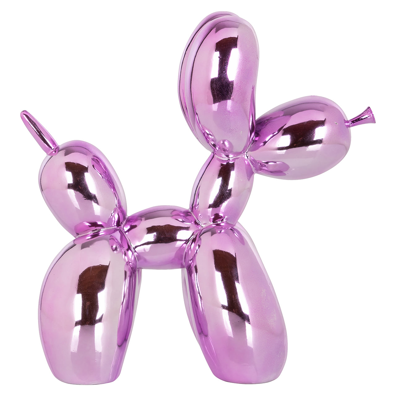 Decorative object Dog pink (Pink)