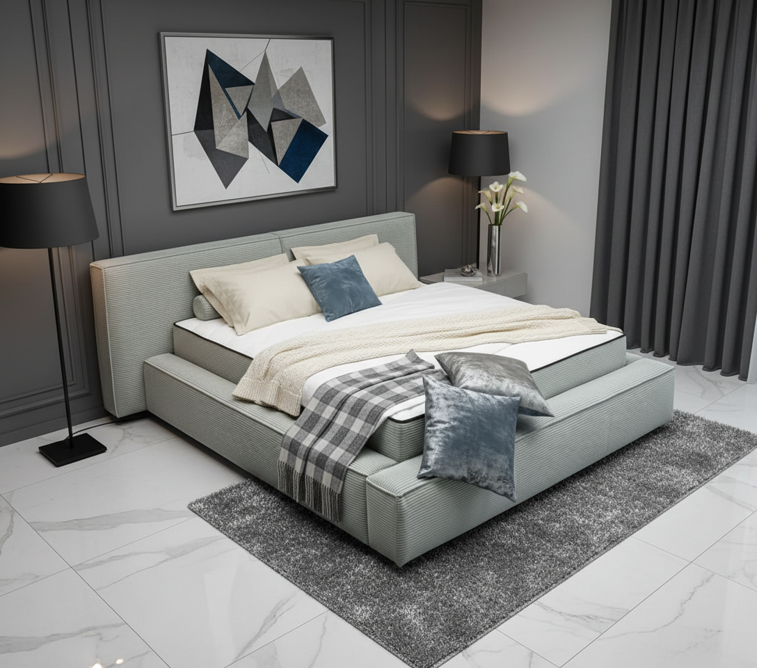 Bedframe Elise - Turquoise