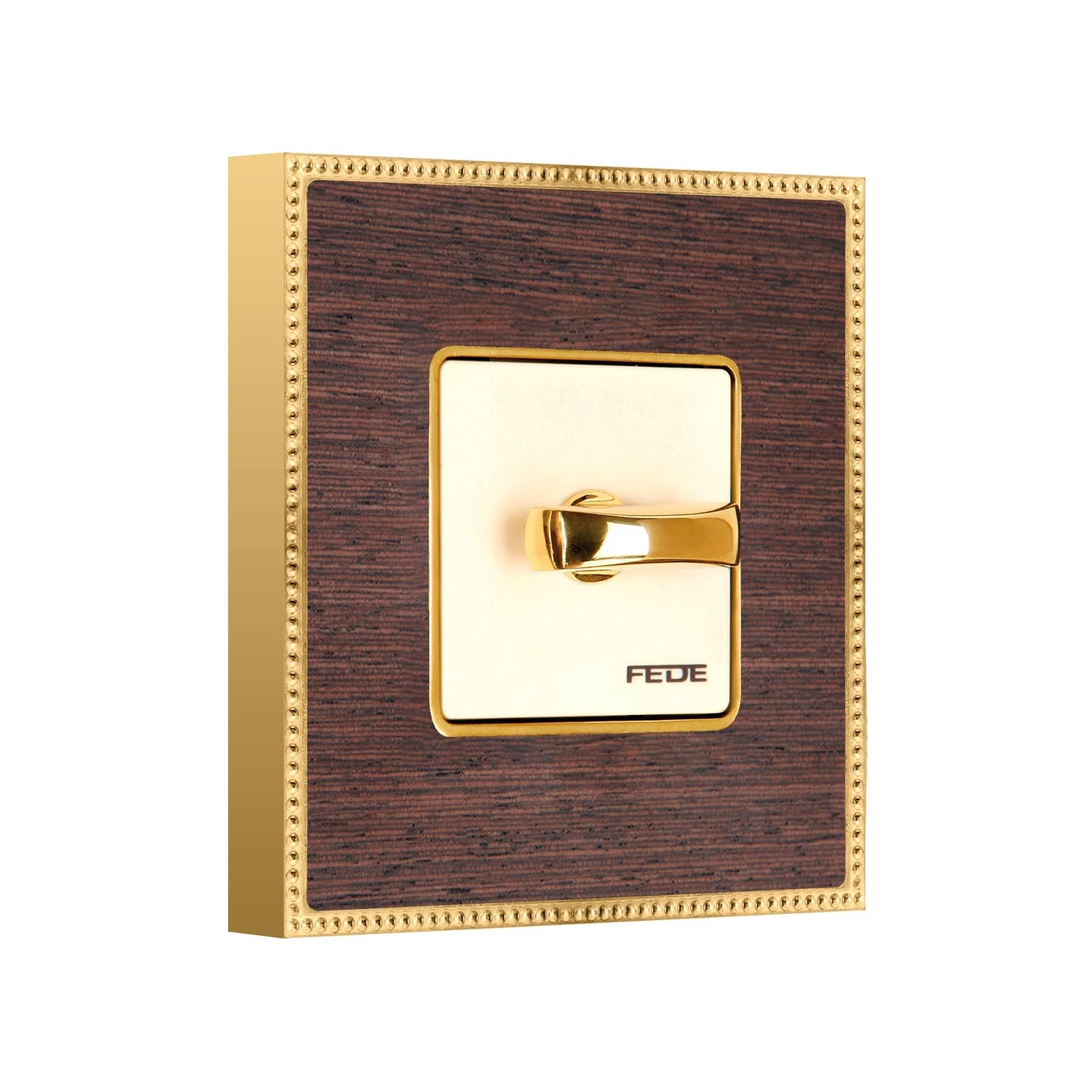 Rotary switch Wood Belle Epoque