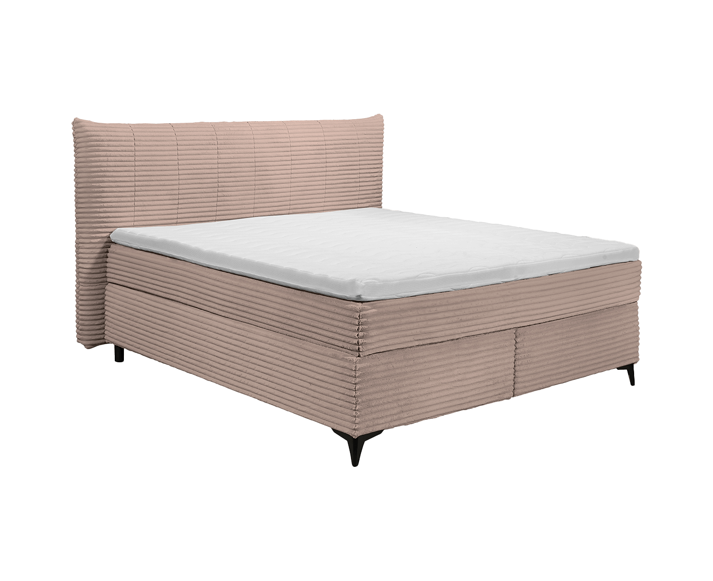 Boxspring Pasena - Peach | Includes Base and Topper