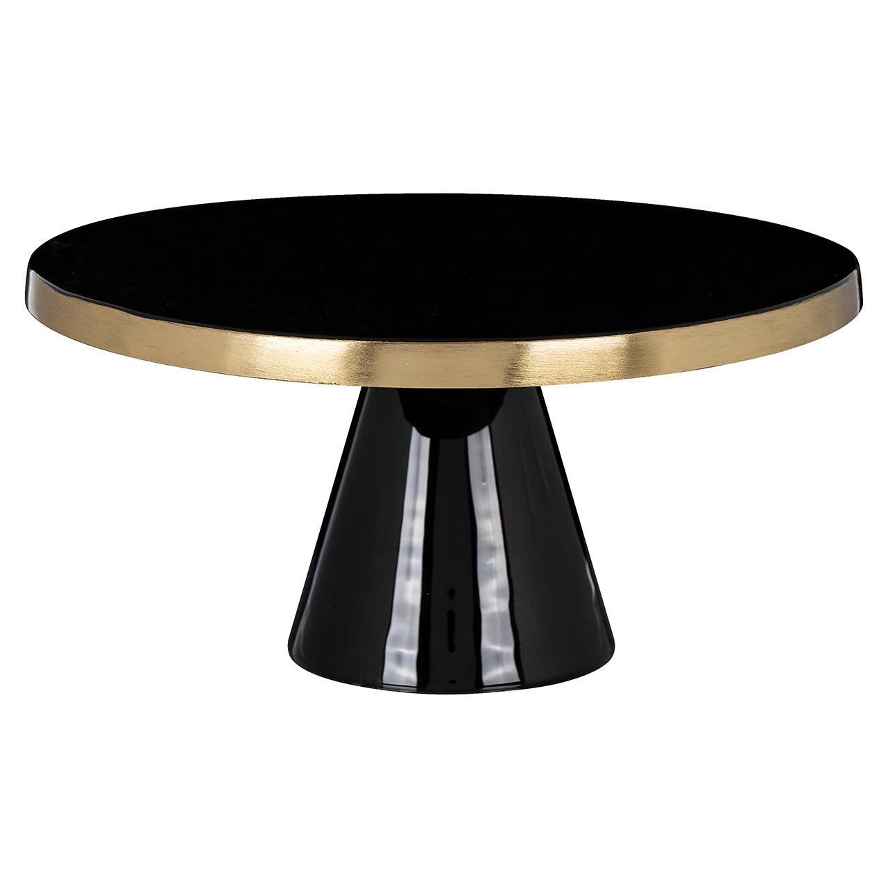 Cakeplate Elena (Black/gold)