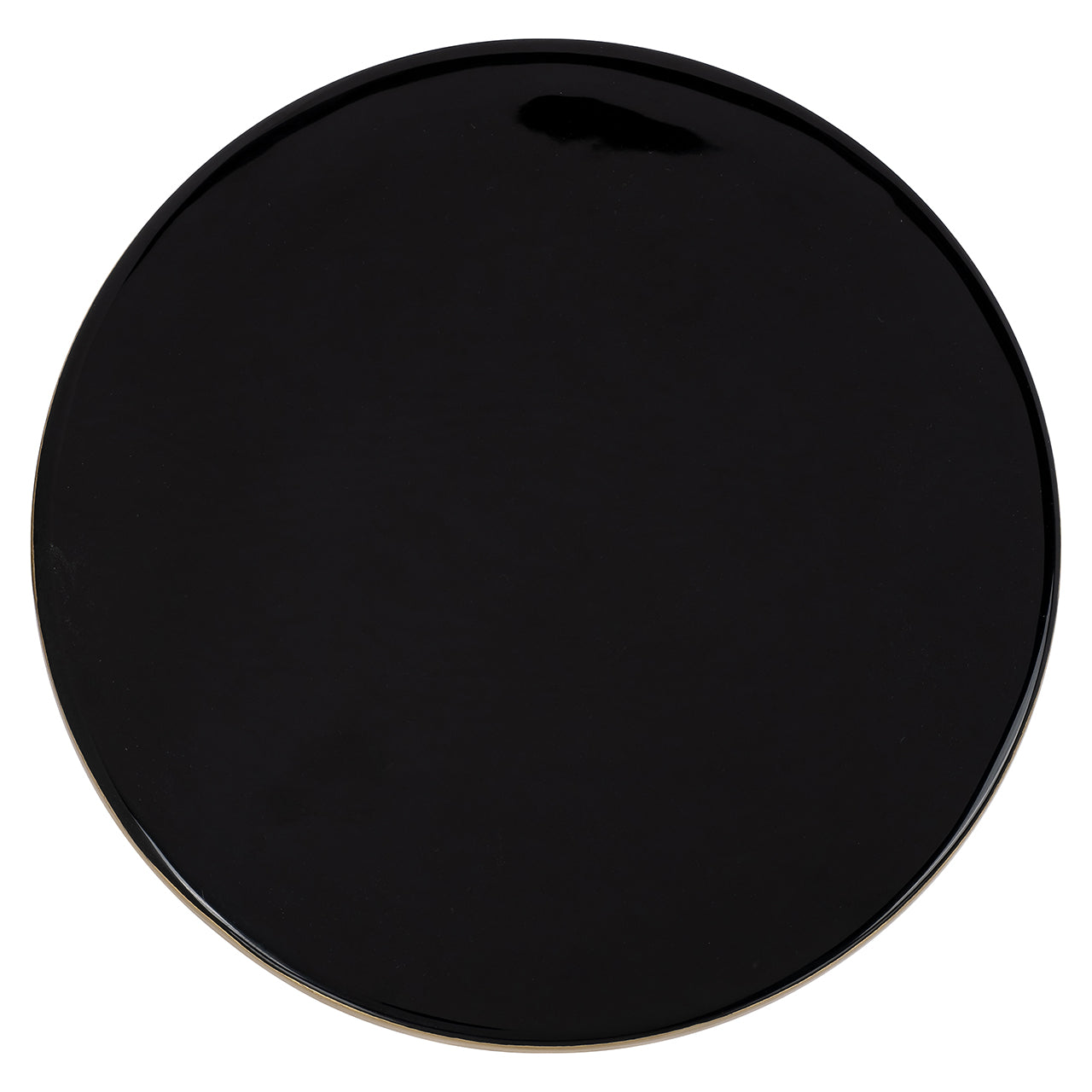Cakeplate Elena (Black/gold)