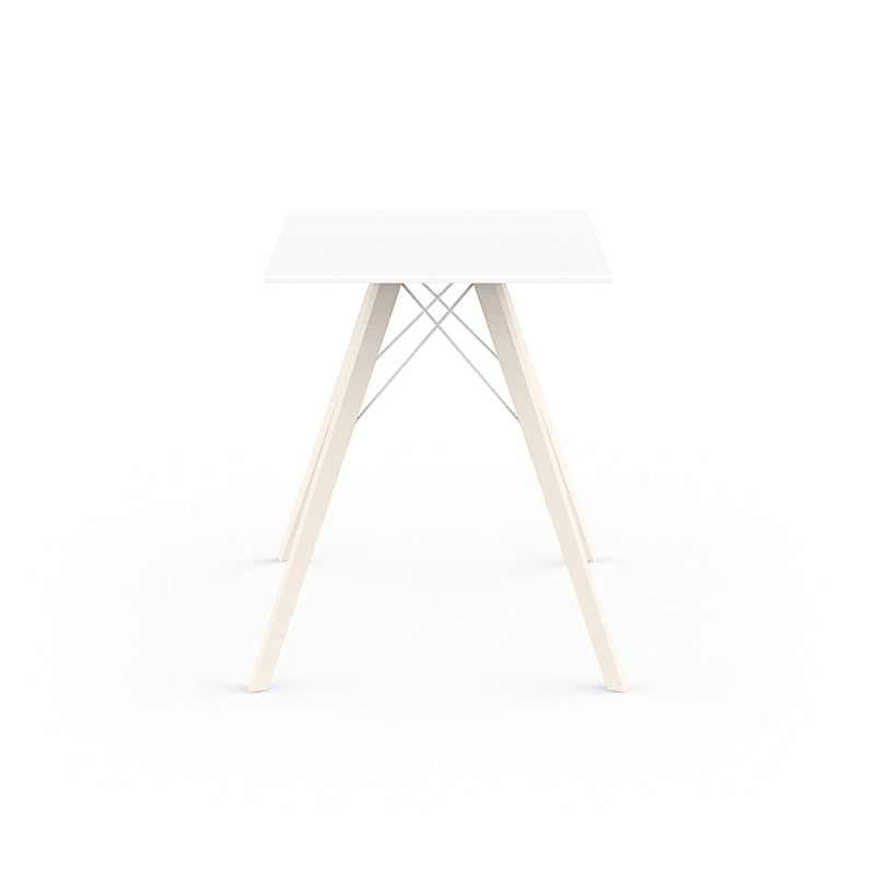 Faz - Wood dining table 60x60x74 Cm