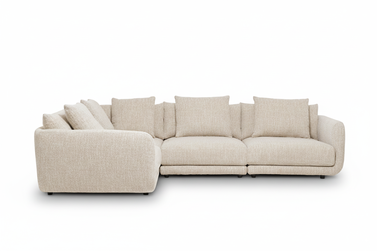 Sofa Grena - Beige Corner Sofa 300×214cm
