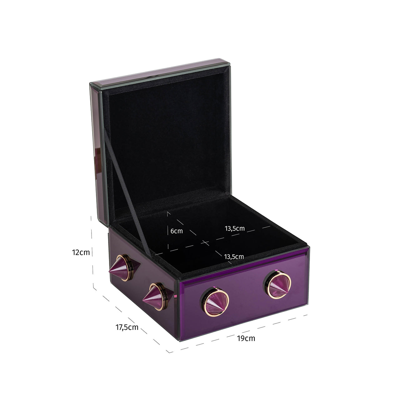Storage box Jelia purple (Purple)