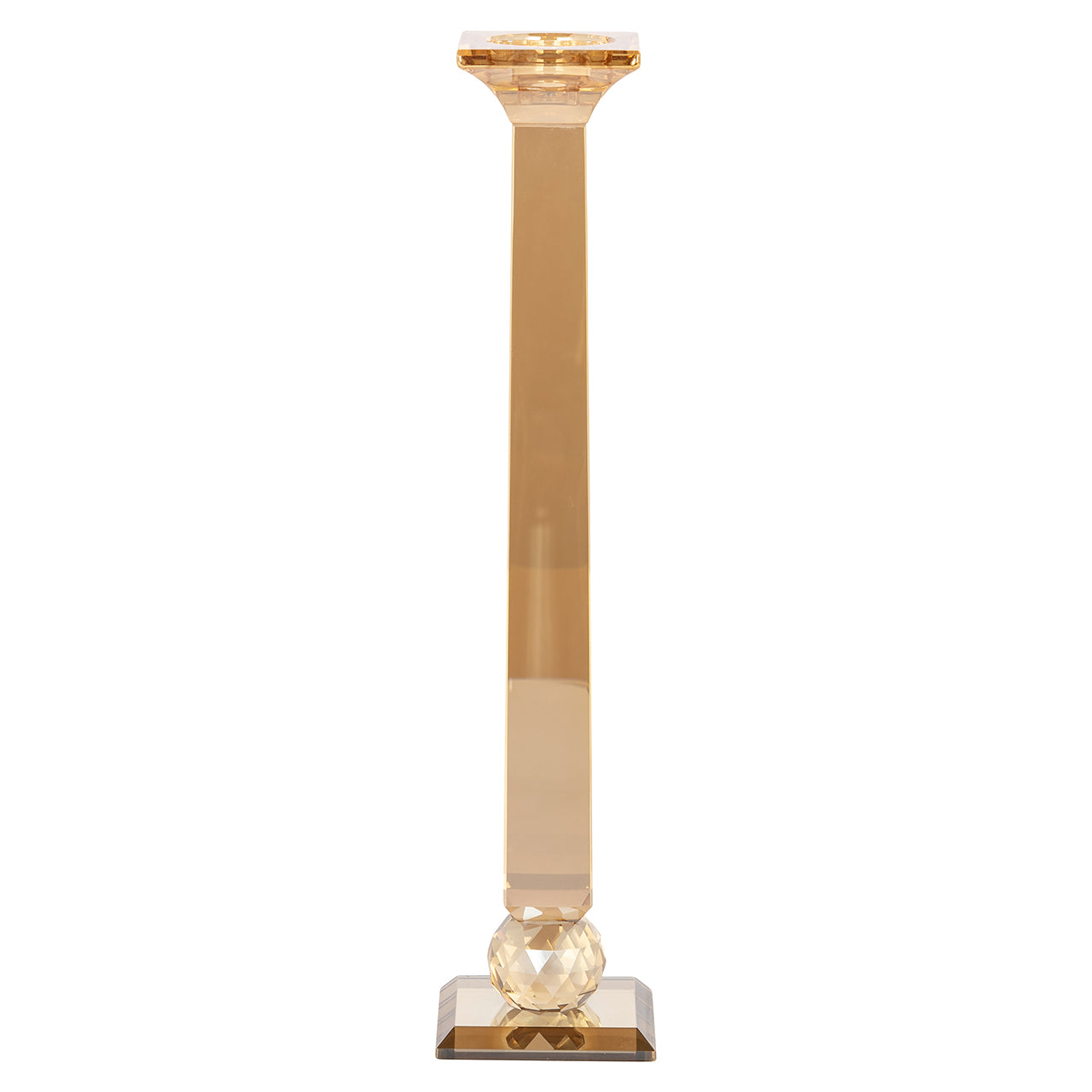 Candle holder Milou big (Amber)