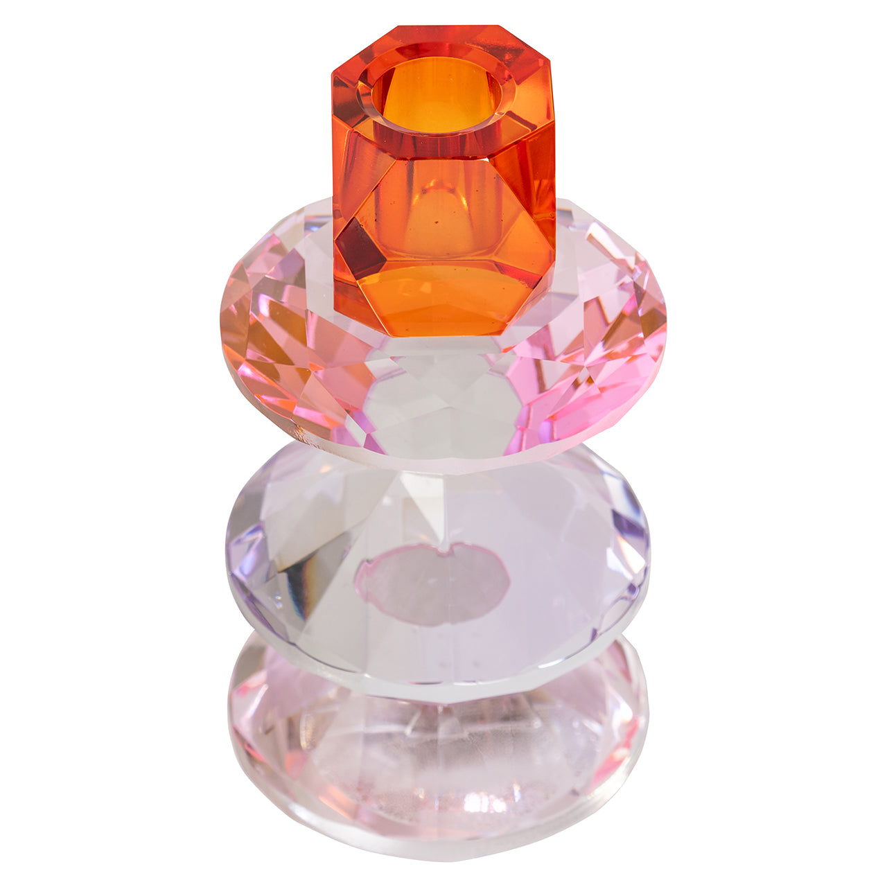 Candle holder Yalena big (Pink)