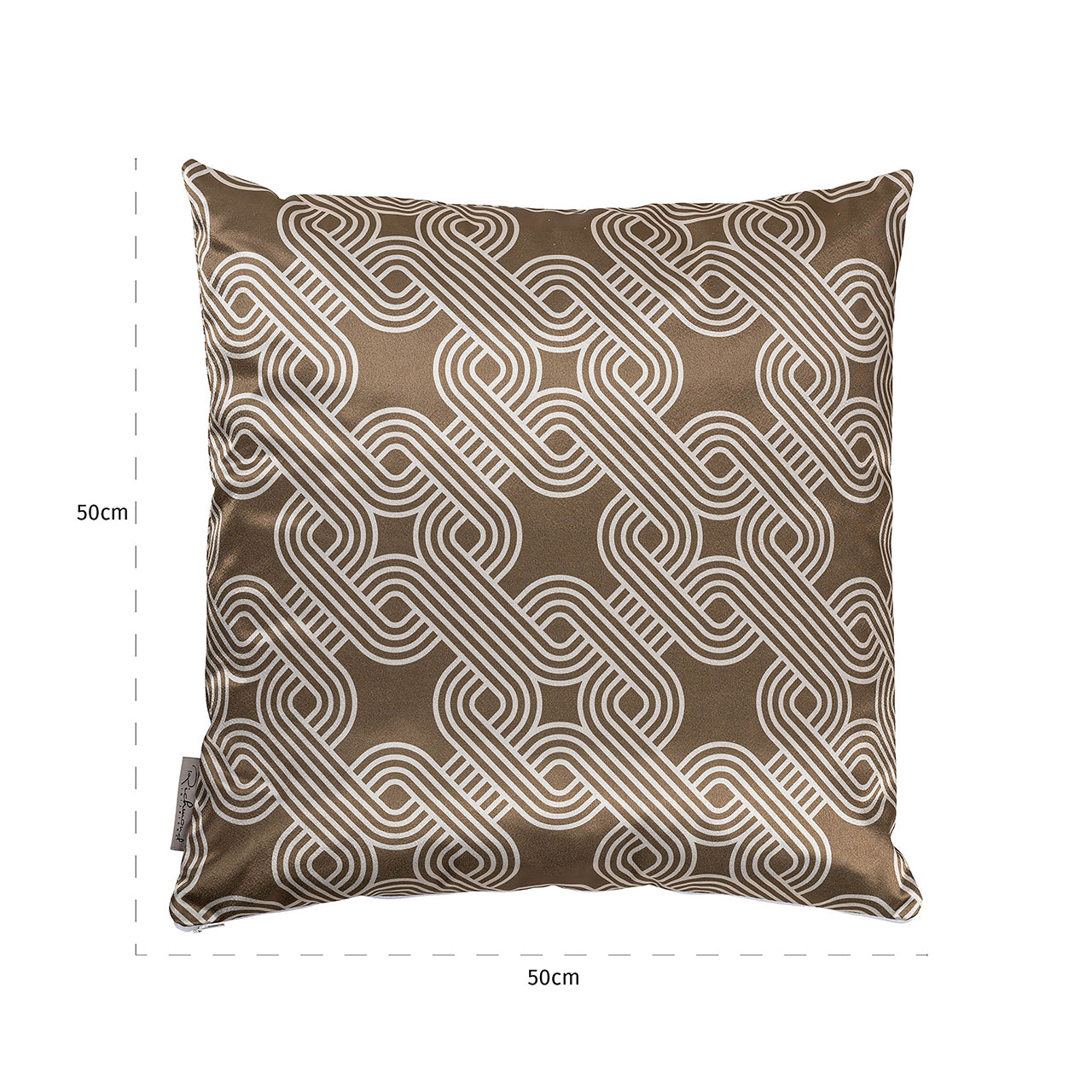 Cushion Marsha 50x50 (Monaco 23050 Chained Quadrant 75 - 8006 Sand)