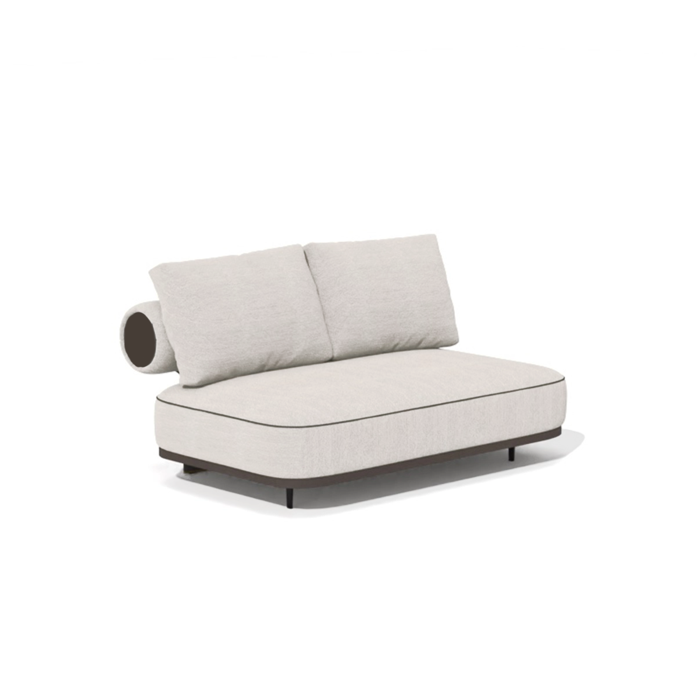 Sofa Kyoto - Light Gray/Beige 156x111cm