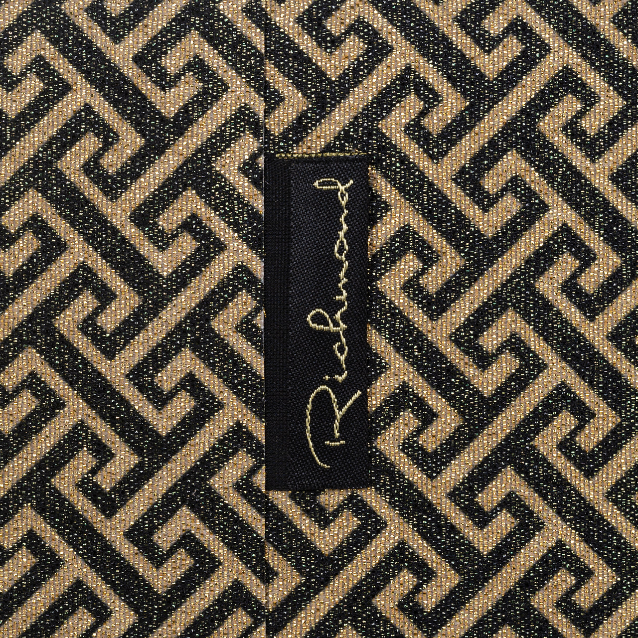 Lampshade Geo ovale (Donna-21056-Geo Classic Big 9999 Black)