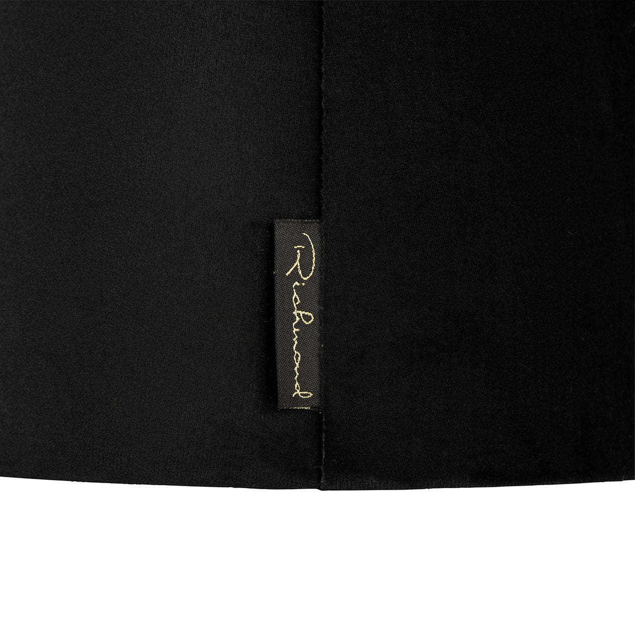 Lampshade Maddy black velvet 30Ø (Black)