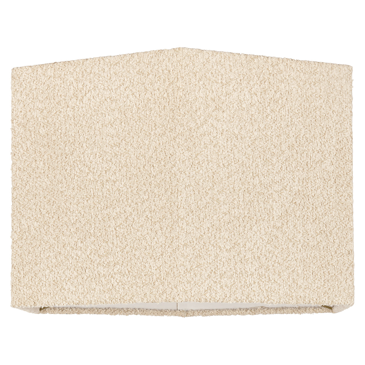 Lampshade Miley sand bouclé hexagon medium