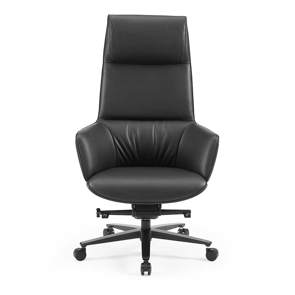 Lincoln Office Chair – Black High Back Ergonomic Chair 71×128×48 cm