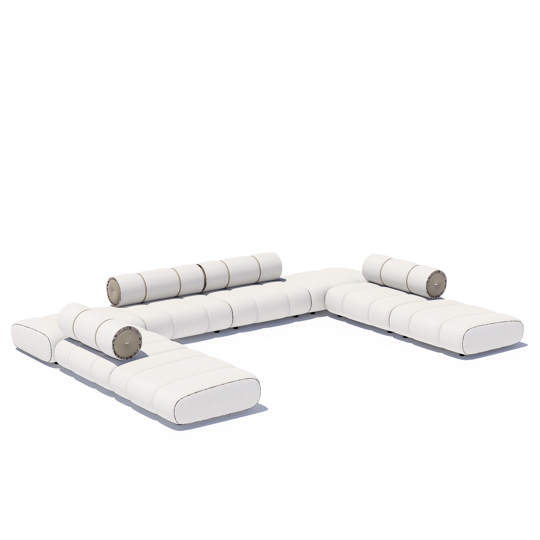 Sofa Orian White 365x500x365cm