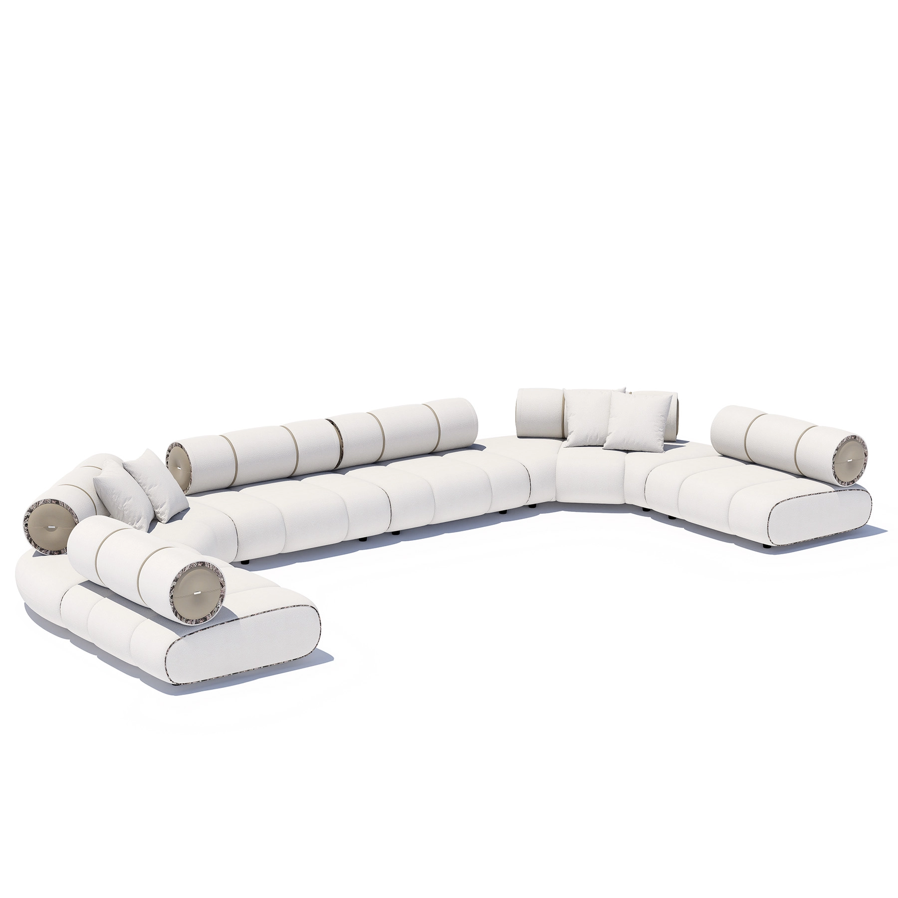 Sofa Orian White 410x587x410cm