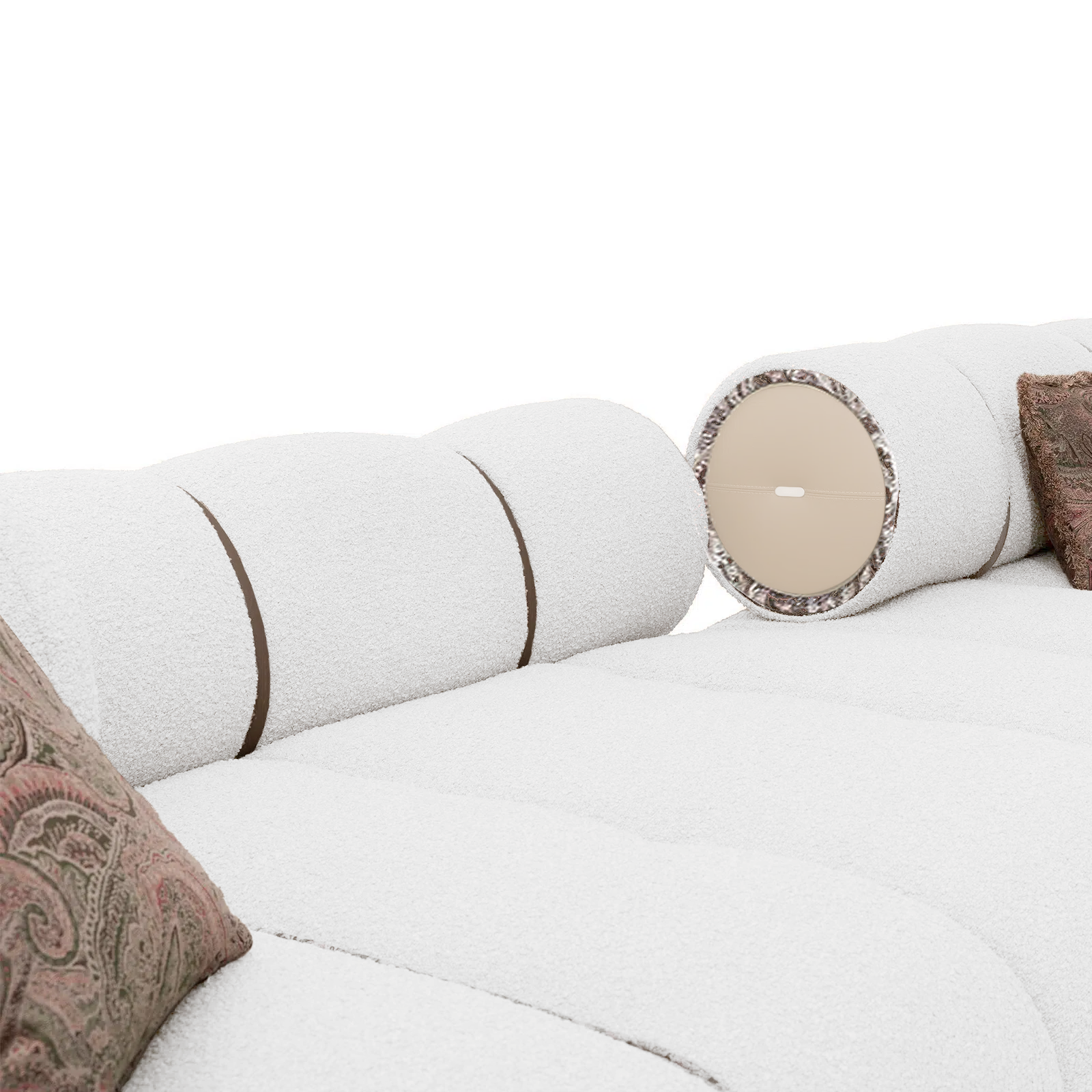 Sofa Orian White 250x154cm