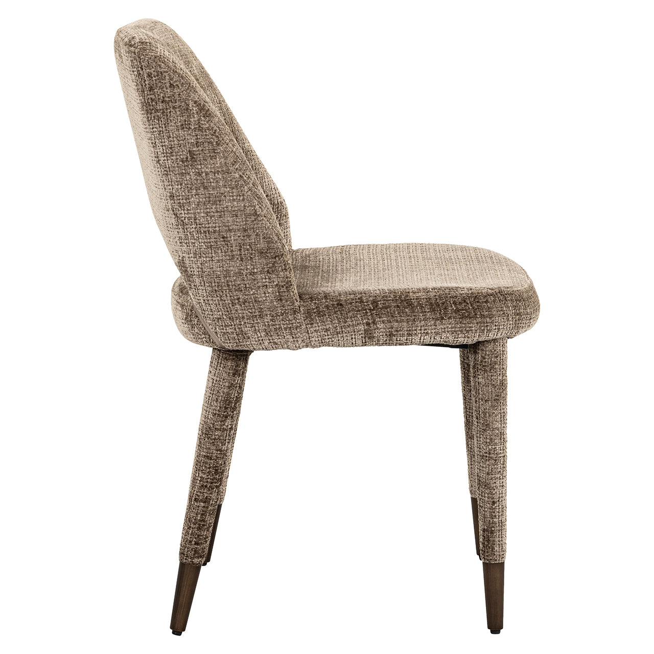 Chair Cecilia - stone chenille fire retardant (Niagara 104 Stone Chenille)