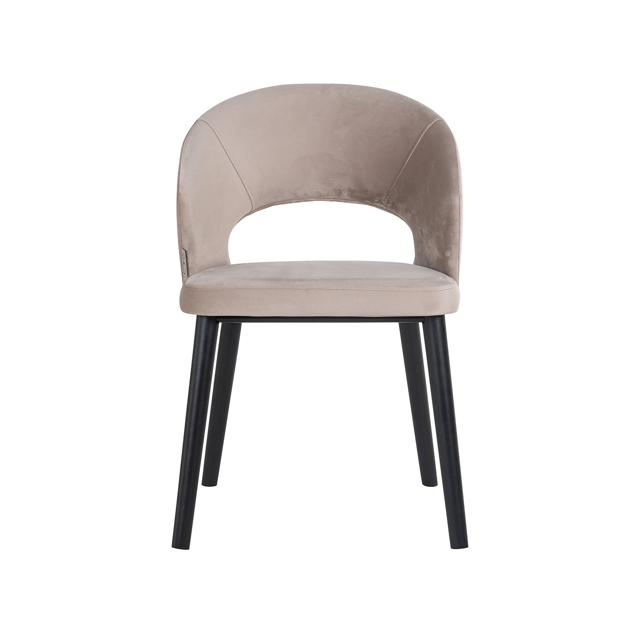 Chair Savoy - khaki velvet (Quartz Khaki 903)