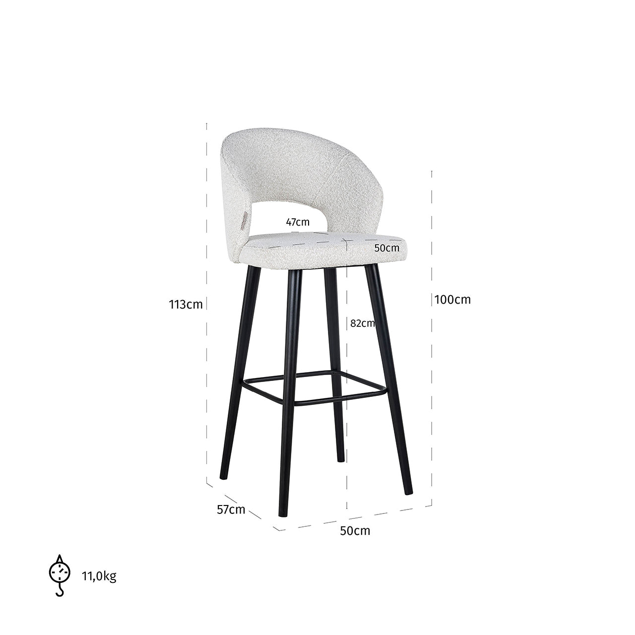 Bar stool Savoy