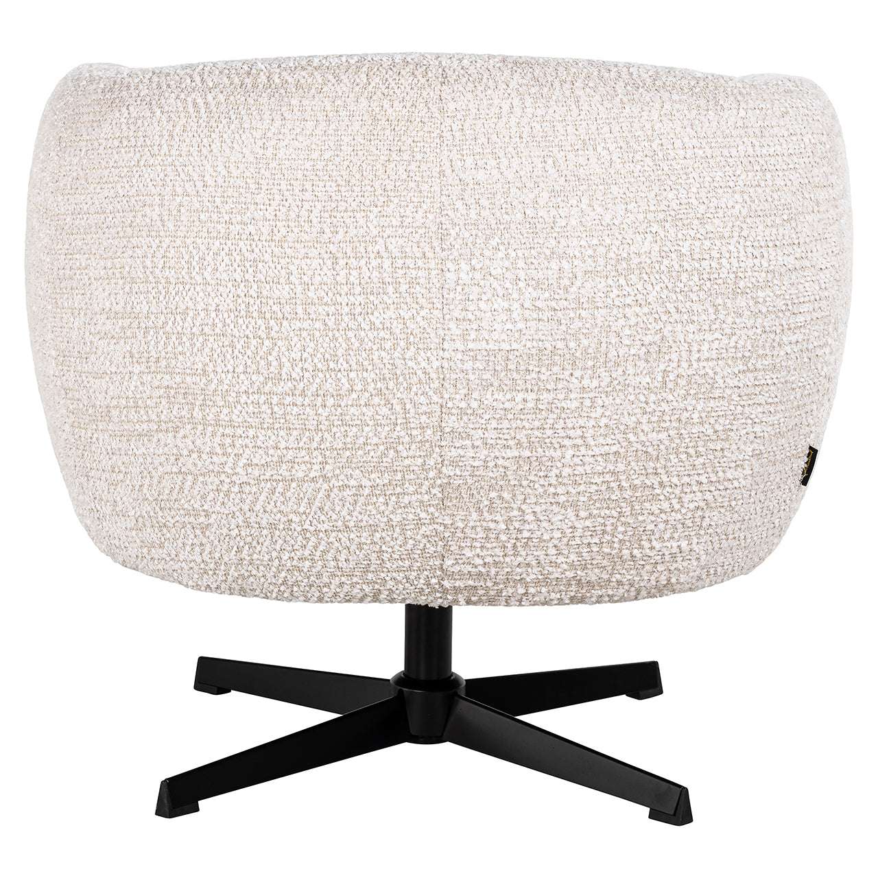 Swivel lounge chair Estelle (Be Lovely 11 Cream)