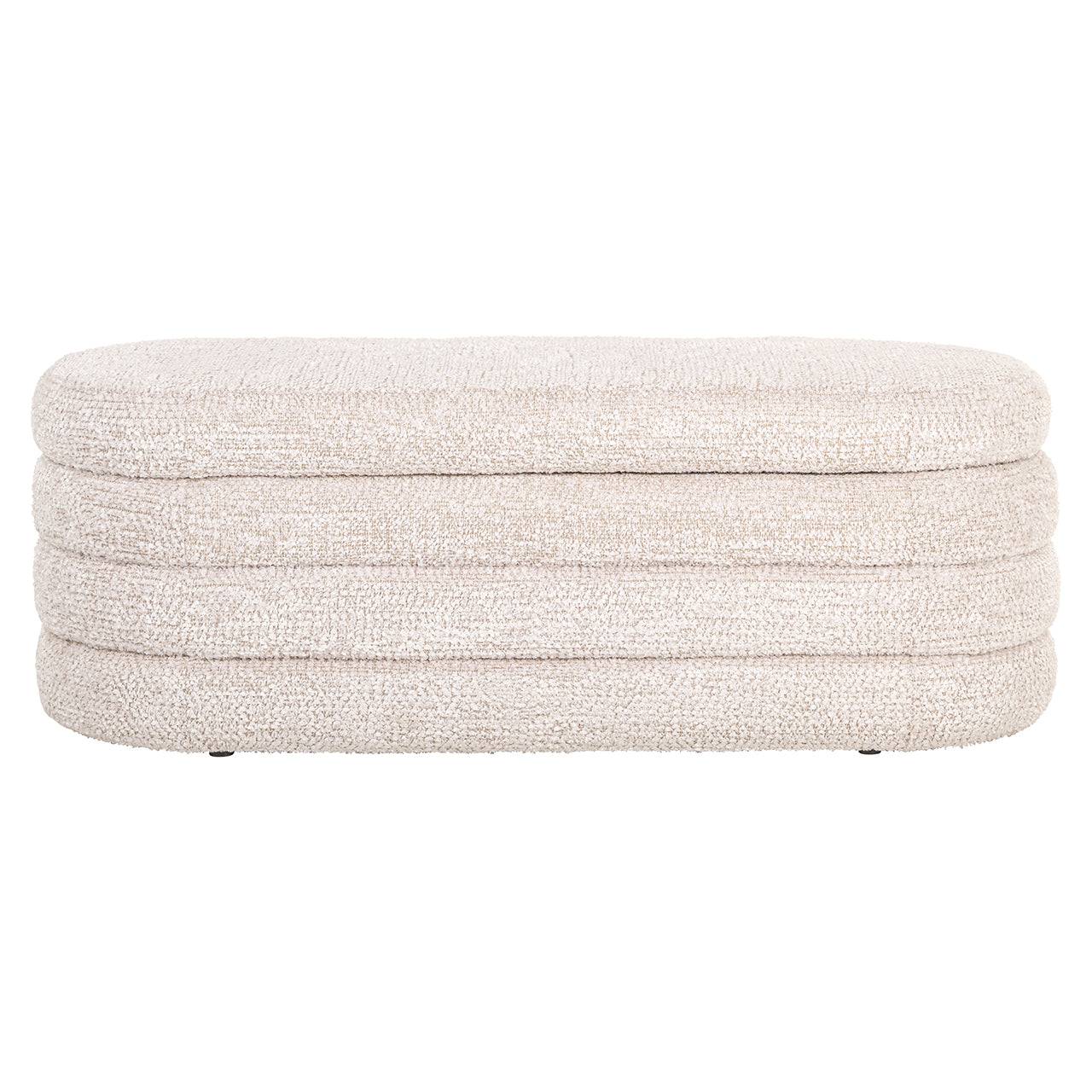 Pouffe Camile lovely cream (Be Lovely 11 Cream)
